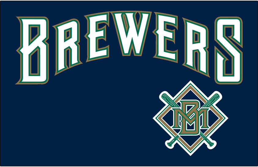 Milwaukee Brewers 1994-1996 Jersey Logo DIY iron on transfer (heat transfer)